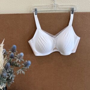 Honeylove Liftwear Crossover White Bra Sz 2X+ NWOT